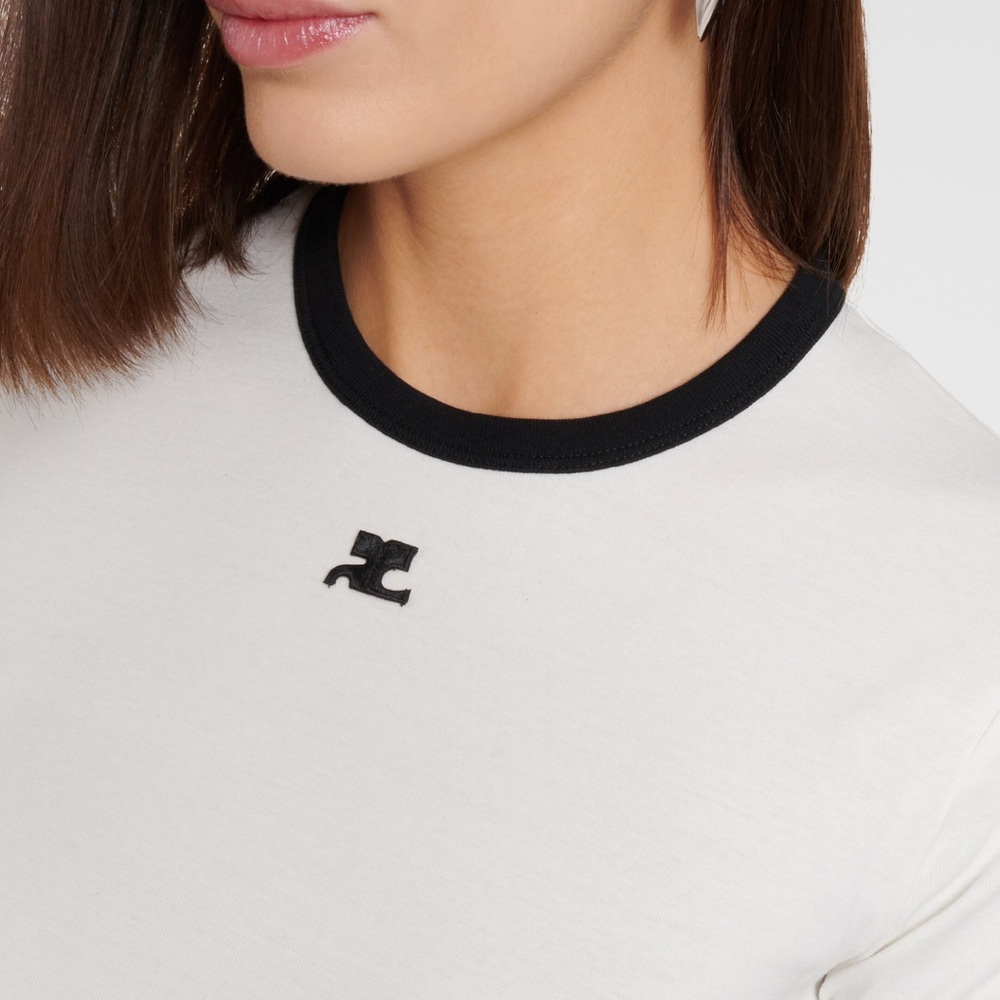 NWT Courreges Reedition Contrast T-shirt (XS) - Picture 5 of 5